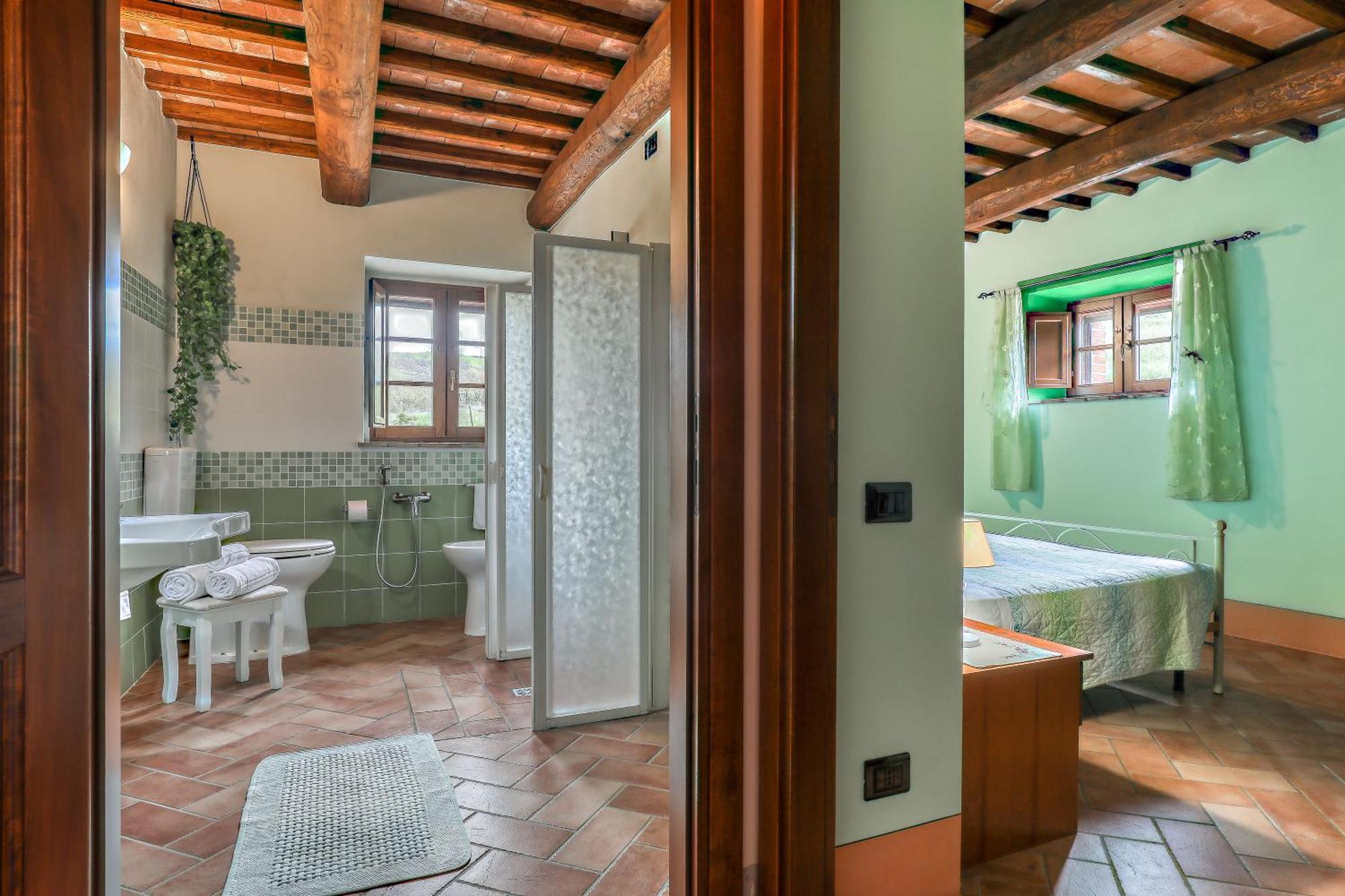 Agriturismo Podere San Giorgio Radicofani Szoba fotó