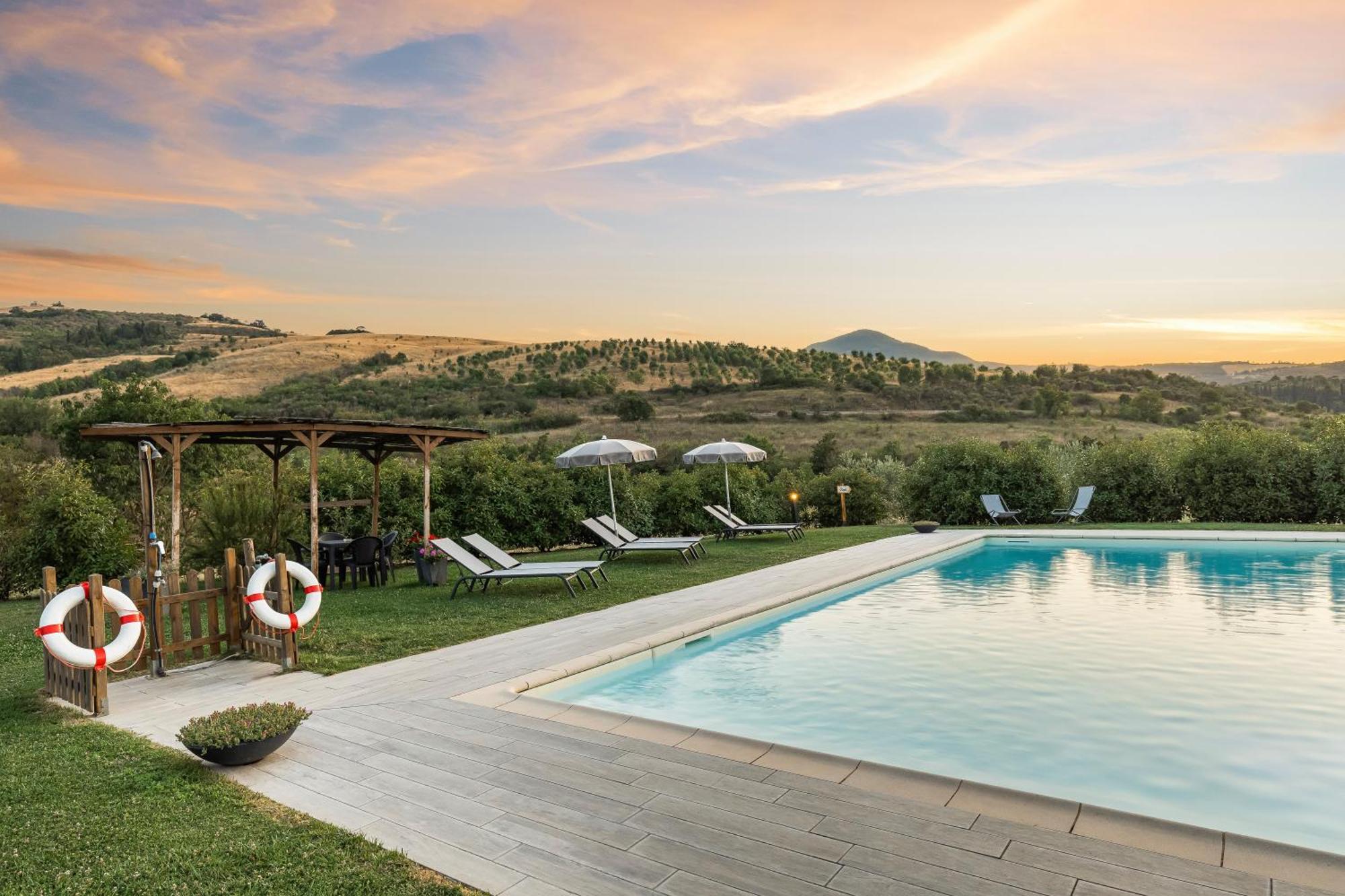 Agriturismo Podere San Giorgio Radicofani Kültér fotó
