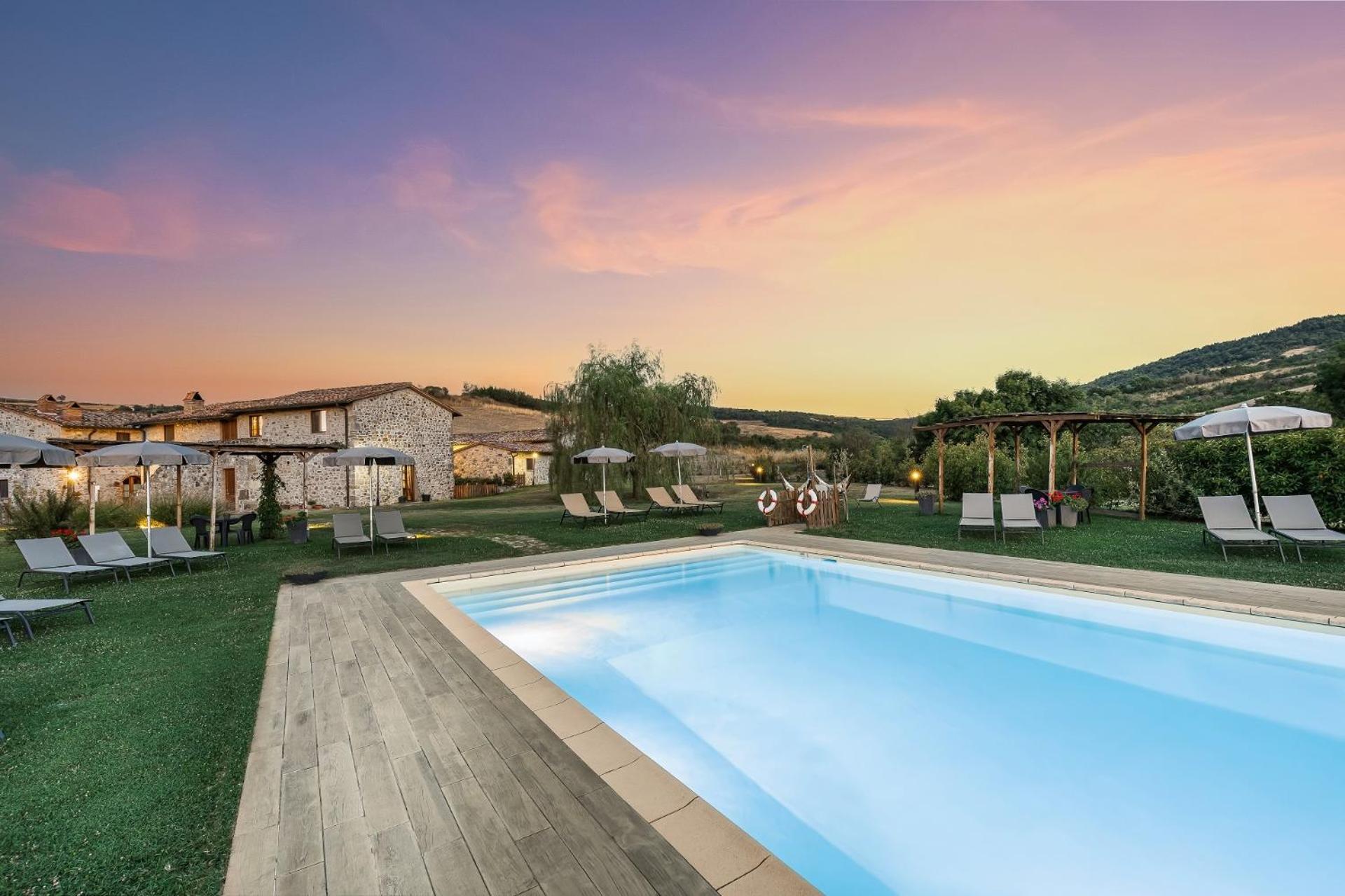 Agriturismo Podere San Giorgio Radicofani Kültér fotó